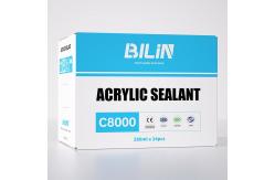 China Multipurpose Clear Acrylic Sealant Moisture Proof Clear Paintable Caulk supplier