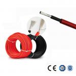 TUV CE certificated DC single core PV1-F 6mm2 solar pv cable for solar panel for sale