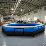 Custom Team Building Inflatable Gaga Pit Inflatable Gaga Ball Pit Field Gaga Court For Kids And Adulits for sale