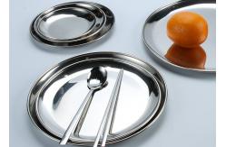 China SS304 Chafing Round Dinner Plates supplier