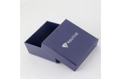 China CMYK Printing Square Rigid Cardboard Gift Boxes 150x150x60mm With Silver Foil Stamping supplier