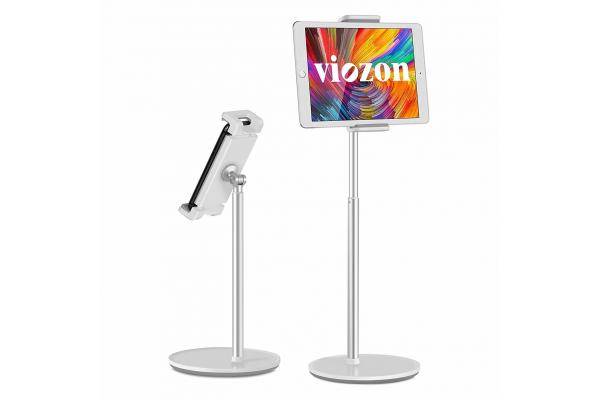 360 Swivel Folding Desktop Phone Stand Anti Slip 144mm For Ipad