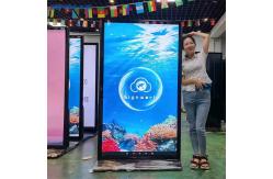 China 75 100 Inch Indoor Touch Screen Advertising Kiosk CMS Software LCD Displays supplier