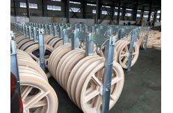 China Construction 60KN 660mm Stringing Triple Pulley Block supplier