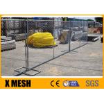 Cyclone 9 Gauge Wire Chain Link Temporary Fencing 10 Ft Width 6 Ft High for sale