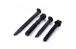 China Railroad Rail Track Spike Dia 4- 16 2.5mm-8mm with Black Phosphating supplier