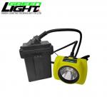 High Quality Digital Display Corded Led Miner Lamp 14Ah 530lum Mining Cap Light Underground Rechargeable Miner Headlamp with Plug & Play for sale