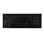 Military Grade Marine Navy Keyboard Stainless Steel Black Titanium Front Plate for sale