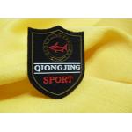 3D Embossed Pvc Injection Transparent Rubber Custom Clothing Patches Garment Labels