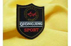 China 3D Embossed Pvc Injection Transparent Rubber Custom Clothing Patches Garment Labels supplier