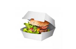 China ISO9001 Certified Biodegradable Burger Boxes Custom-Printed Kraft Takeaway Containers with Free Design supplier