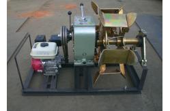 China High Efficiency 30KN Cable Winch Puller / Wire Winch With Gasoline Engine supplier