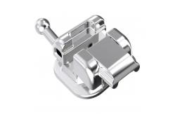 China ALS Dental Orthodontic Metal Passive Bracket Lingual Self Ligating With Buccal Tube supplier