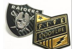China Logo Printable Fabric Iron On Patches , Heat Transfer TPU Custom Shoulder Patches supplier