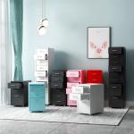 Movable Metal Drawer Storage Cabinet for sale
