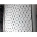 Black Oxidation Stainless Steel Rope Mesh 50*50mm Aperture For Safety Protection for sale