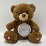 2023 New Coming Baby Plush Toys Teddy Bear Musical Soother and Light up BSCI Factory for sale