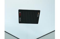 China Modern Shower Room And Black Frame With Tray And Roof supplier