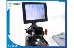 China 7 Inch Black LCD Capillary Nail Microcirculation LED Cold Light supplier