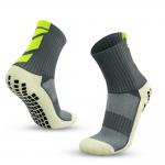 Versatile Flexible Soccer Grip Socks Quick Dry Mens Football Grip Socks for sale