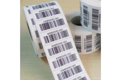 China Glossy Offset Printing Cosmetic Custom Barcode Labels supplier