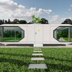 Chinese Design Mobile Space Capsule Durable Container House For Hotel Villa Office Featuring Customizable Sandwich Panel for sale