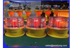 China Mini Panel Solar Aviation Obstruction Light Low Power Consumption Long Life Span supplier