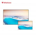Multi panel tv wall display 49 inch split screen display touch screen large sizes lcd video wall for sale