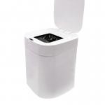 20L Smart Trash Can Rectangular Office Trash Can With Lid And Scale Tray for sale
