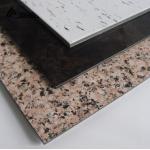 ISO Mould Proof 1250mm Marble Aluminum Composite Panel for sale