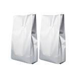 Side Gusset Resealable Plastic Coffee bags Aluminum Foil Coffee Bean Packaging Bags With Valve 1kg for sale