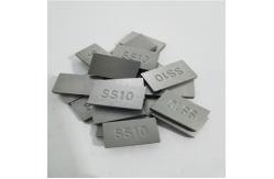 China K20 Tungsten Carbide Brazed Tips SS10 For Cutting Stone supplier