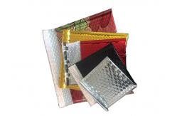 China Waterproof Metallic Bubble Mailer Packaging Bags Padded Shipping Envelopes supplier