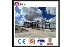 China ODM Steel Structure Warehouse Galvanized Portal Frame Warehouse supplier