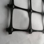 40x40mm PP Coated Geogrid Plastic Wire Mesh Biaxial Soil Reinforcement