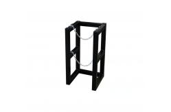 China Fabrication Single Gas Cylinder Rack Oxygen And Acetylene Storage Racks supplier