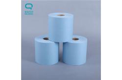 China SMT Stencil Wiper Roll Customized Paper Length 45% Wood Pulp 55% Polyester supplier