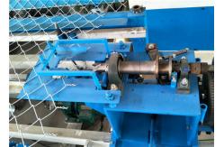 China 45*45mm Diamond Wire Mesh Machine With PLC And Touch Screen Control System supplier