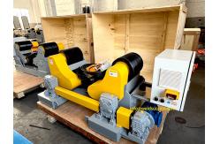 China Self Aligning Pipe Welding Rollers Vessel Turning Rolls 60T Heavy Duty Rotator supplier