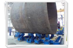 China Bolt Welding Turning Rolls Welding Station With Bolt Adjustment supplier