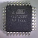 Microcontroller DIP28 QFP32 Flash IC Chips ATMEGA328P-AUATMEGA328P-PU PMIC Type for sale