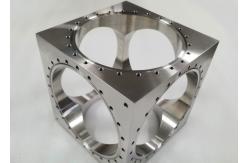 China SS304 CNC Precision Machined Components CF50 6 Way Cross Vacuum Square supplier