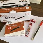 0.38mm Blade Thickness And 30° Tip Angle Precise Art Design Cutter Blade For Refill Blades Used In Cutting Car Film for sale