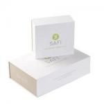 Elegent Square Cosmetic Packaging Box Foldable Magnetic Gift Box