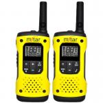 Motorola T92 Two Way Radio Handheld Yellow Terminal Style Walkie Talkie for Needs for sale