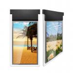 43inch Hanging Double Sided Window Display With High Bright Lcd for sale