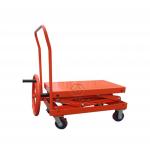 Triple Scissor Mobile Hydraulic Lift Table 770-Lb Capacity for sale