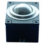 IP65 static 38mm Mechanical Trackball Module with touch changeable chameleon backlight