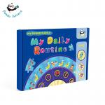 Stacking Sorter Jigsaw Circular Baby Jigsaw Puzzles Intellectual Development for sale