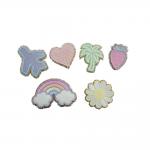 Ironing Glitter Cute Embroidered Patches For Kids Clothes Bags for sale